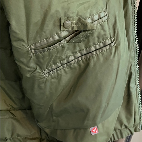 Horace Olive Green Men's tactical Puffer Jacket size S - Picture 5 of 5